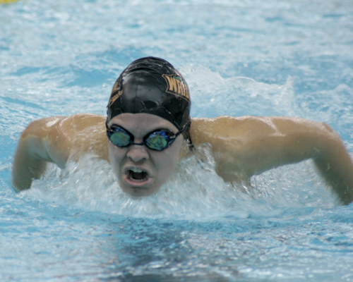 Swimmer at Wright State University