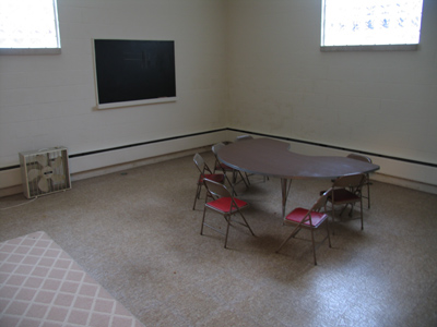 What goes on in a Sunday School room on a Tuesday night.