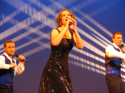 For this part of the concert, I was a spectator (since I don`t look good in sequins).