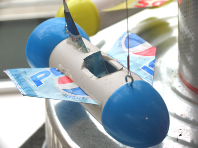 Please keep your hands inside the pop can at all times.