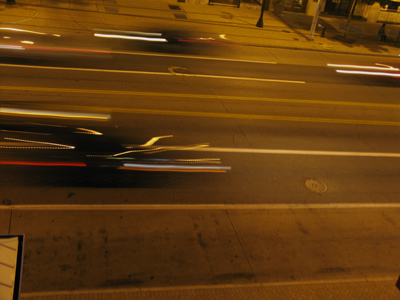 People drive way too fast.