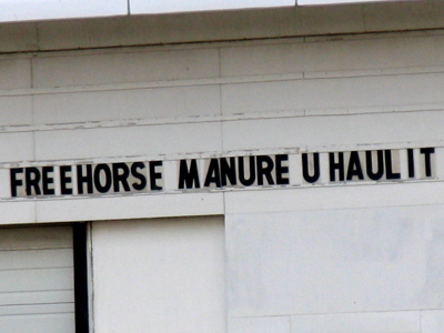 Oh, and I get to haul it myself too?  Thank you!