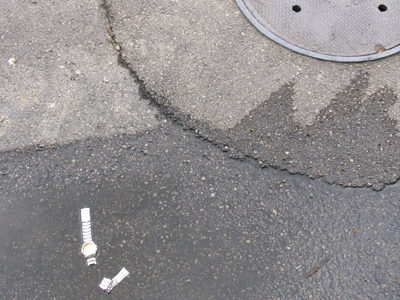 Has anybody seen my new -- DOOOH!