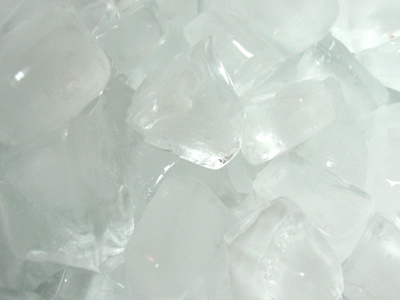 It`s so cold at the radio station, they just leave the ice cubes sitting out.