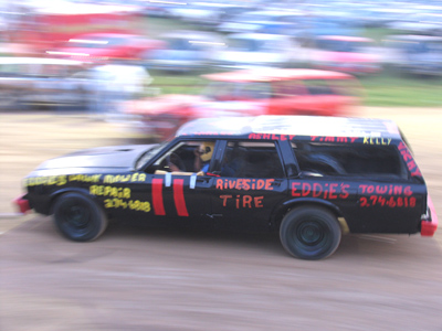 Today I learned that there are referees in a demolition derby.  Somehow it seems a contradiction . . . 