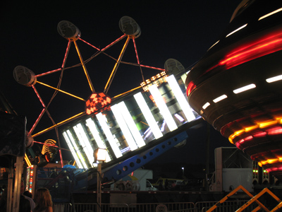 Did I ride any of them?  Of course not!  I only observe other people having fun -- I don`t do it myself.