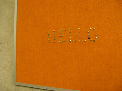 A very tactful, yet pointed, message.