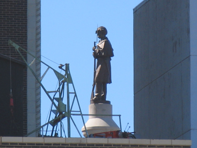 I for one feel much more at ease since the Department of Homeland Security installed him there.