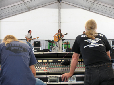 Long blonde hair is a prerequisite for this job.