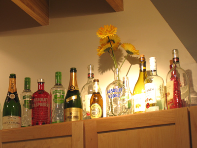 The kitchenette of a typical U.D. student residence.