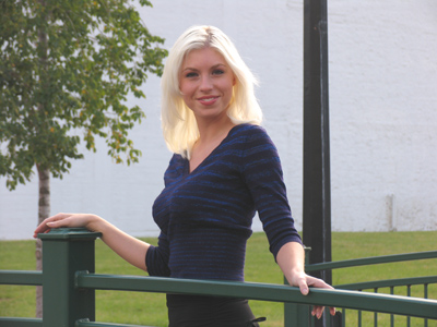 I told her she`d better go home.