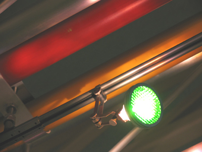 Regular visitors to this Web site can easily identify days when it was raining outside.