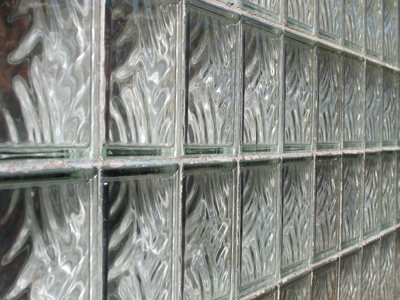 A see-through building.