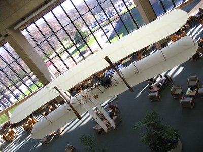 The librarians are constantly telling Wilbur to turn down the engine noise.