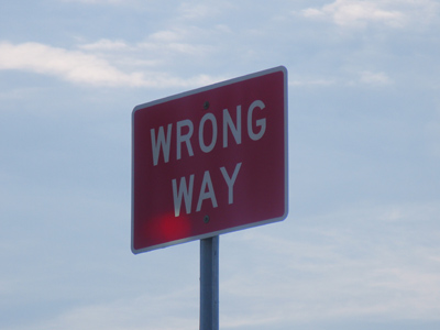  . . . and I - I took the wrong one.