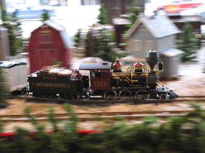 `All aboard for Christmas Village!`