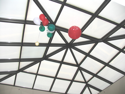 `Waahh!  Get my balloon down, daddy!`