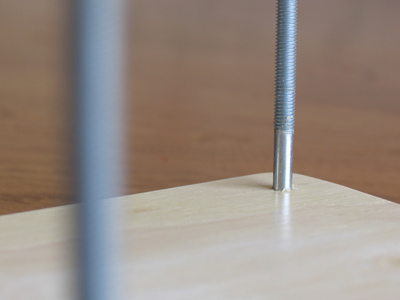 I said, flatten the petals and screw them down tight.