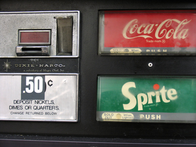 Except the price of pop was raised to 50 cents in the early 80s.