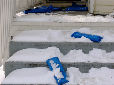 I never read the paper.  The news just makes me blue.