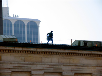 With a drop in the crime rate, Spider Man is forced to find more ordinary employment.