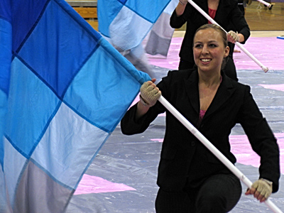 It`s a combination of dance, gymnastics, drill team . . . 