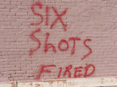 I live in a violent neighborhood.