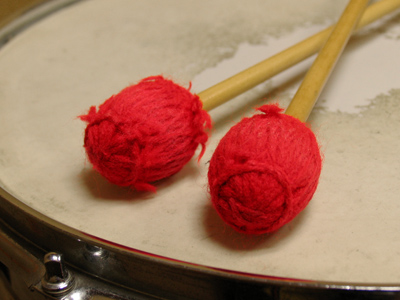 Most of an orchestral snare drummer`s career is spent sitting still (but this is balanced out by `Bolero`).