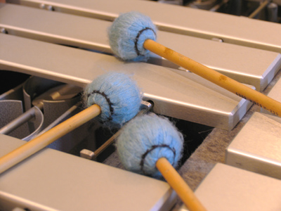 Hours later and miles away, I found another set of mallets.