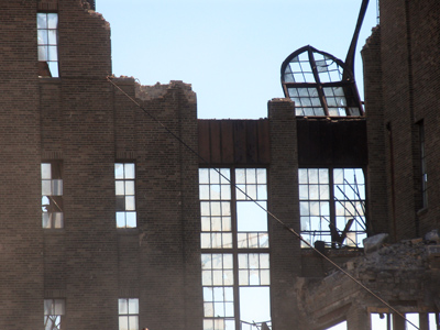 London during the blitz.