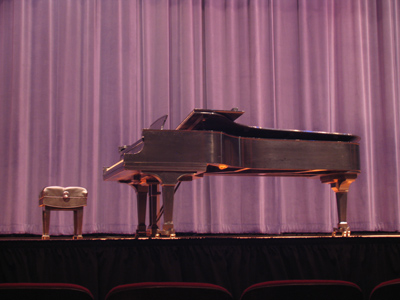 How do you get to the NCR Renaissance Auditorium of The Dayton Art Institute?  Practice, practice, practice.