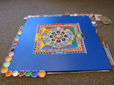 Progress after two days.