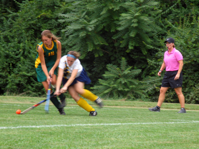 The only sport where the referees wear pink.
