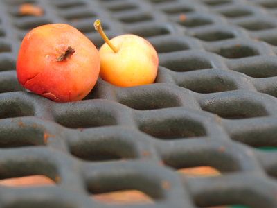 Playground debris.