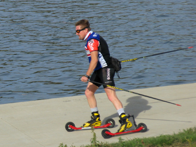 Rollerskiing?