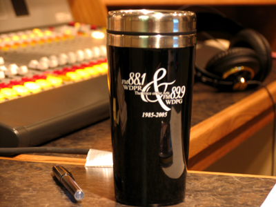 You could get one of these limited edition travel mugs.