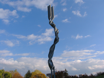 When the wind blows, it gives off a perfect A Major.