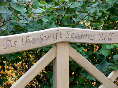 Build thee more stately mansions, O my soul, As the swift seasons roll! OLIVER WENDELL HOLMES