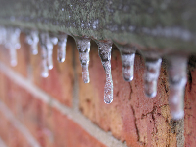 Normal people stayed inside where it was warm . . . 