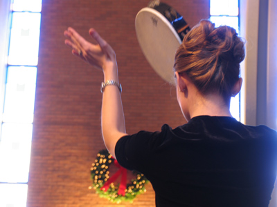 Praise Him with the timbrel and dance. PSALM 150:4