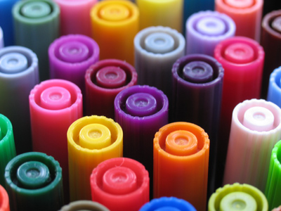 This weekend I visited a friend with a colorful personality.