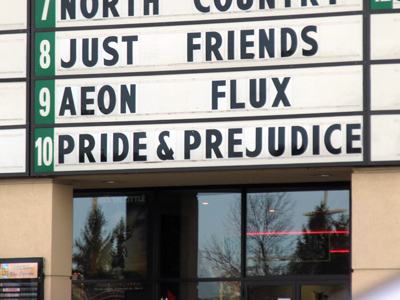 Like Alfred Hitchcock, Jane Austen frequently likes to make a cameo appearance in her films.