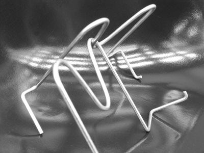 This is a very concrete object trying hard to look abstract.