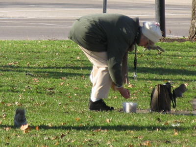 She loooves squirrels.