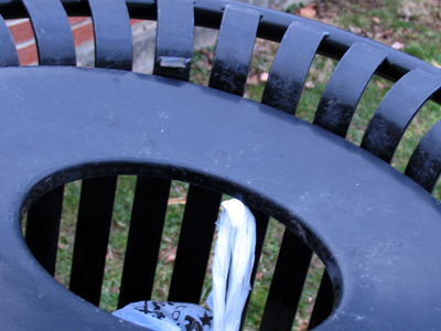 It looked much better with snow (on January 18).