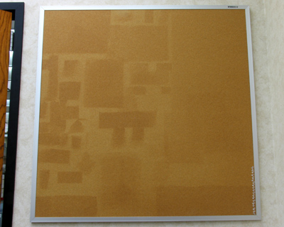 Since moving into my office last June, this board by my desk has been bulletin-free.  No news is good news.