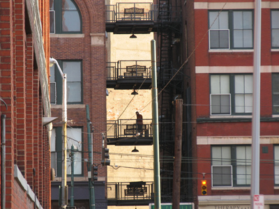 A man in transition.