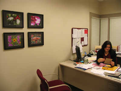 My photos hang in only the finest offices.
