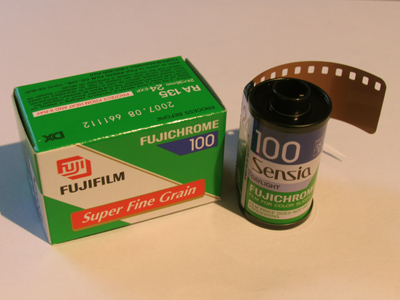 It took me a long time to figure out where to put the film in my digital camera.