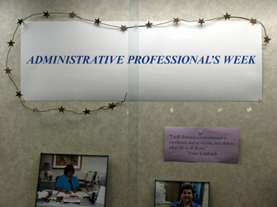 Someones` administrative professional shouldv`e checked their apostrophe`s.